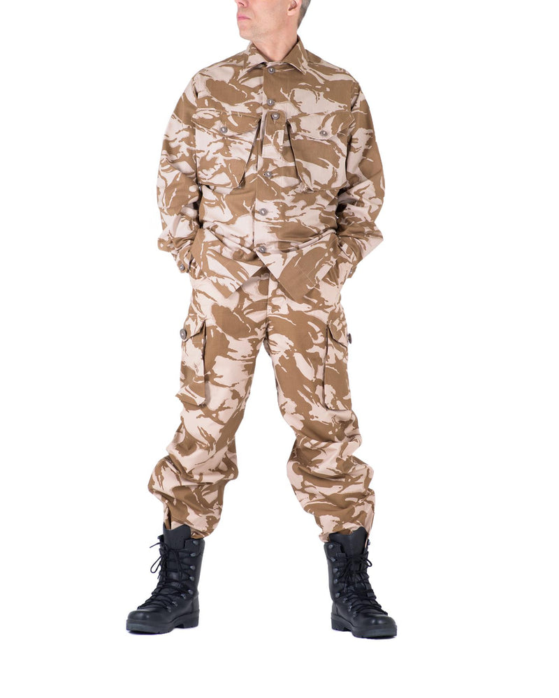 Guidi pantaloni da combattimento dell'esercito britannico Desert Pantaloni militari Nuovo