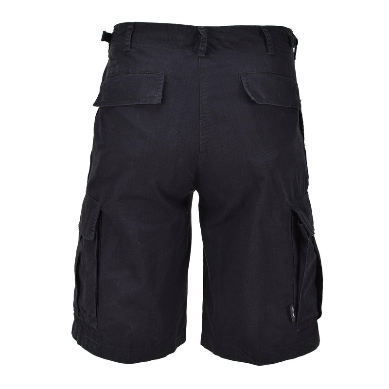 MIL-TEC Brand U.S. stile militare nero prelavinata le bermuda leggero di Bermuda