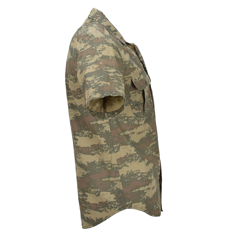 Camicie da campo dell'esercito turco originali durevoli RIPSTOP CAMO SHORTICA TATTICALE