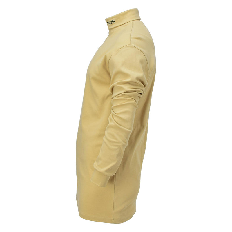 Guida maglietta della polizia militare tedesca Shirt leggero di tartaruga sabbia Nuova
