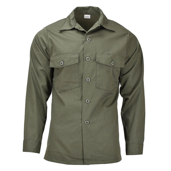 Shizia tattica a maniche lunghe dell'esercito americano originale Campo militare