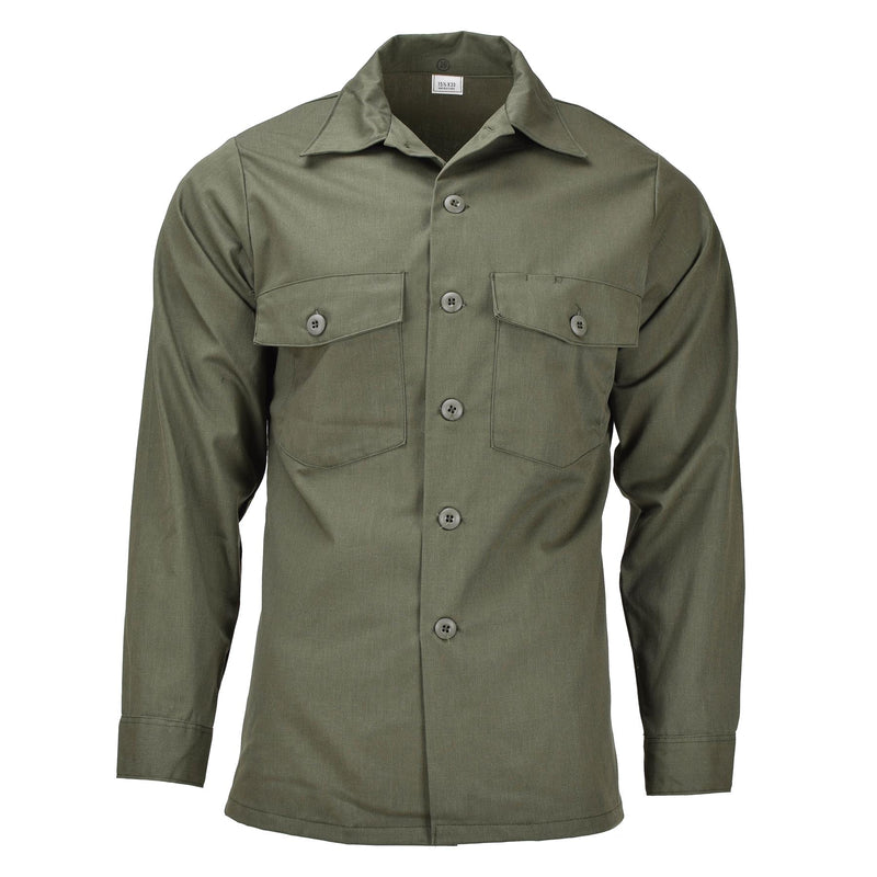 Shizia tattica a maniche lunghe dell'esercito americano originale Campo militare