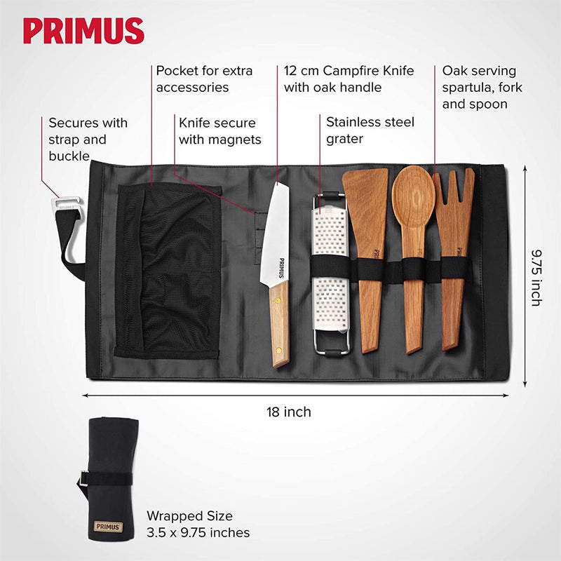 Primus Campfire Prep Set di utensili da campeggio per esterni per escursionismo