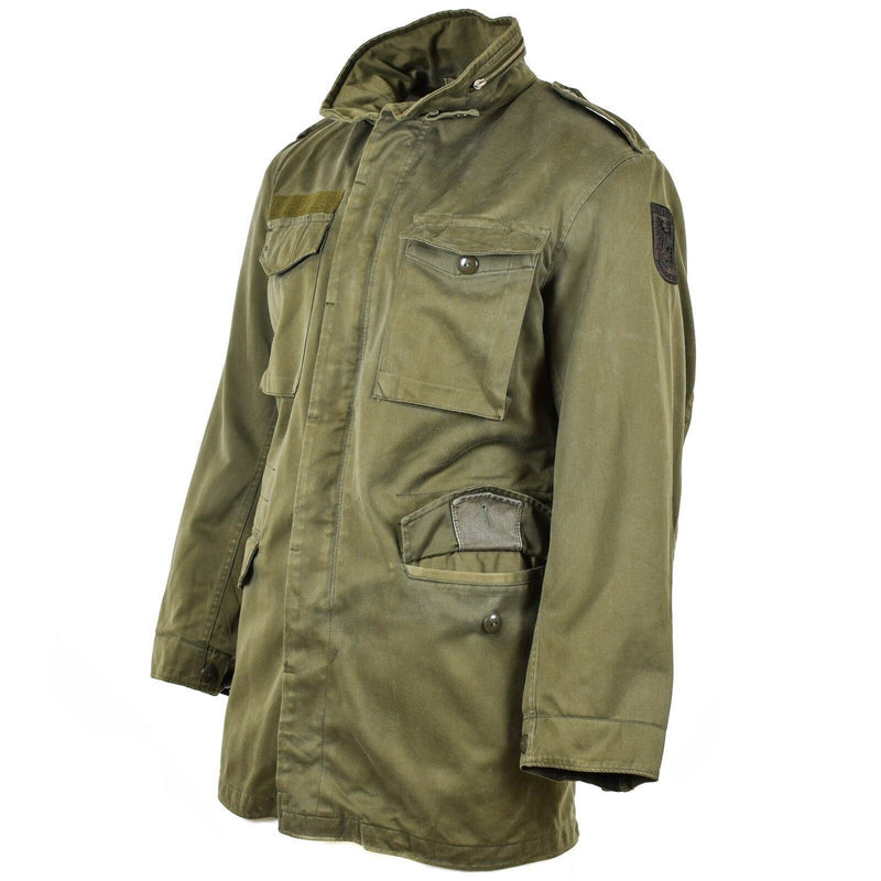 Original Austrian BH Army Combat M65 Giacca OD Olivo militare Drab Parka