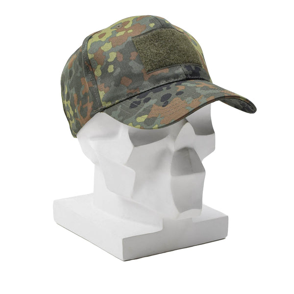 Leo Kohler Military Field Baseball Cap BW Flecktarn mimetico CAP CAPPETO VISTO
