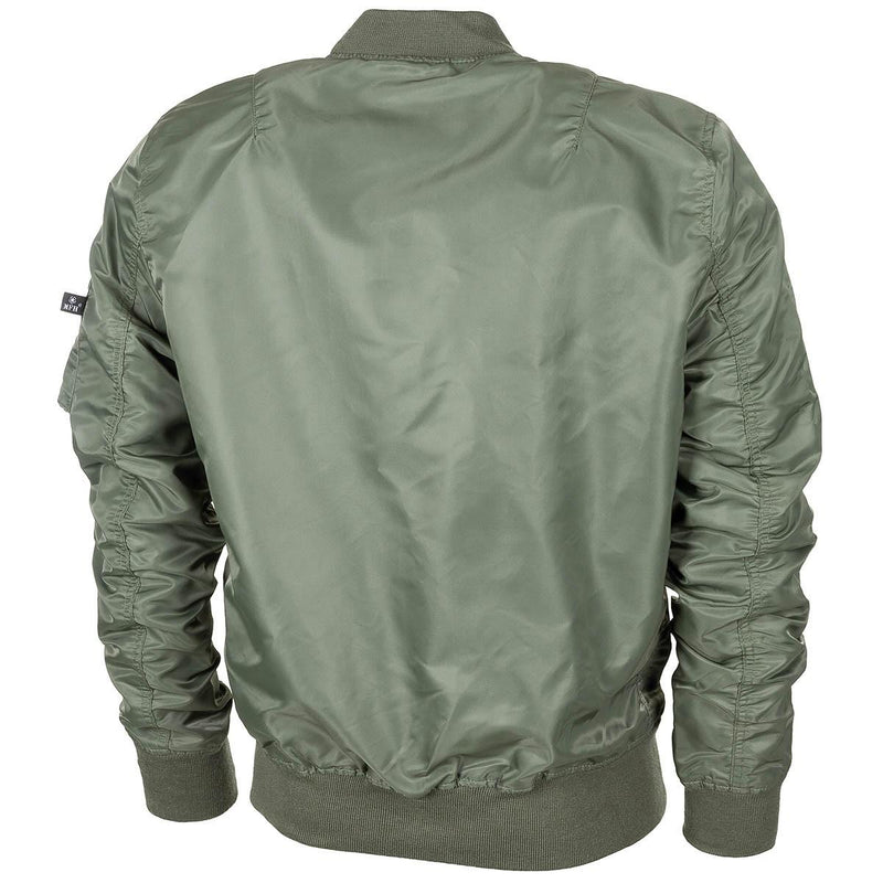 Bomber per giacca militare statunitense MA1 Olive Air Forze Equipa