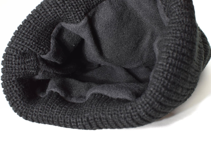 Brand Mil-Tec Beanie Knit Cap Watch Cap Thinsulate ™ Black Winter Hat One Size
