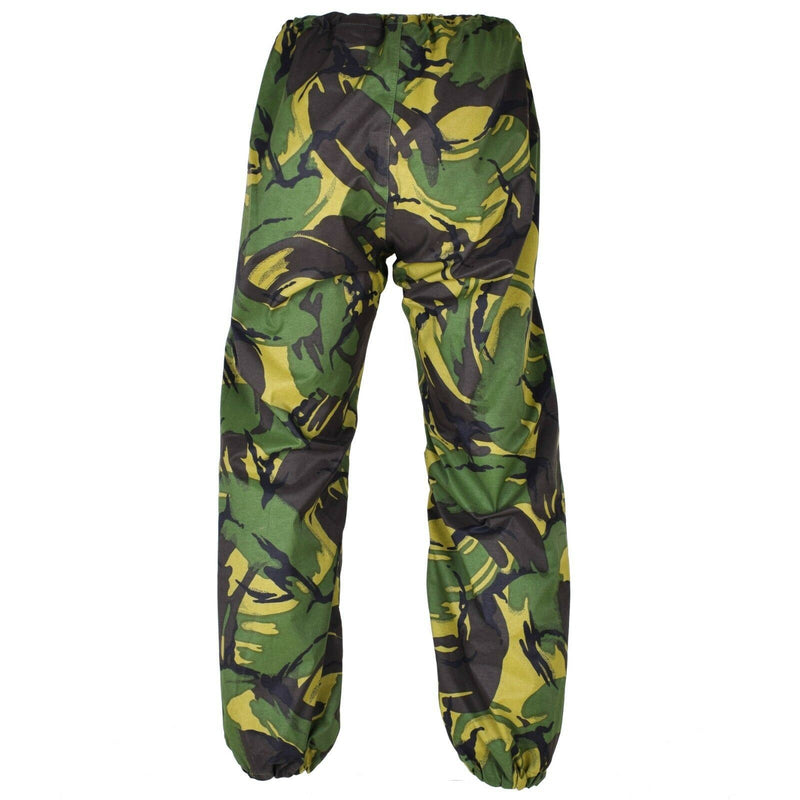 Combatti militari dell'esercito britannico genuino DPM Camo Rain Pants Goretex impermeabile