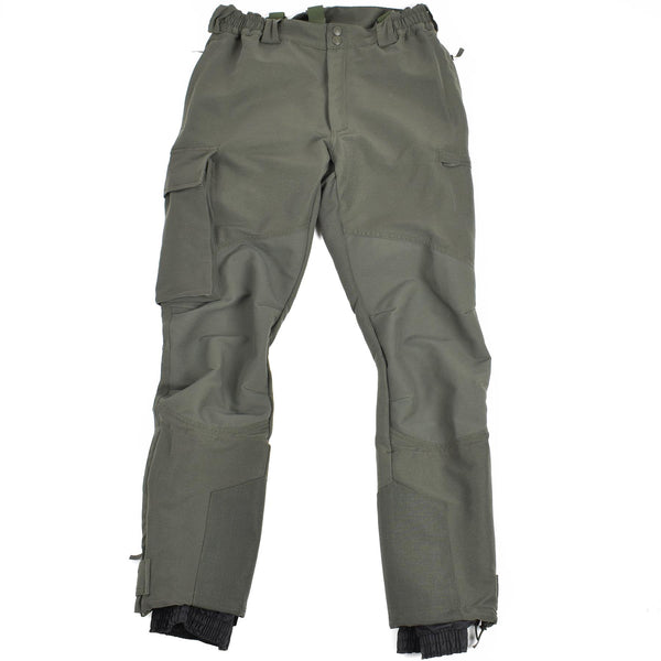 Guido esercito francese alpino o.d pantaloni con protezione della caviglia e bretelle nuove