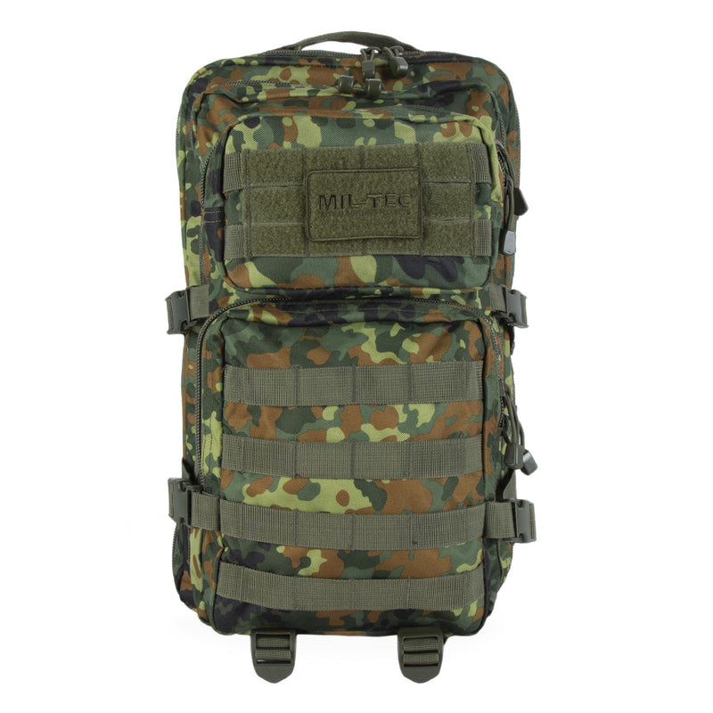 Mil-Tec Assault US ASSAULT Trekking Rucksck Grande zaino 36L Flecktarn Daypack Borsa
