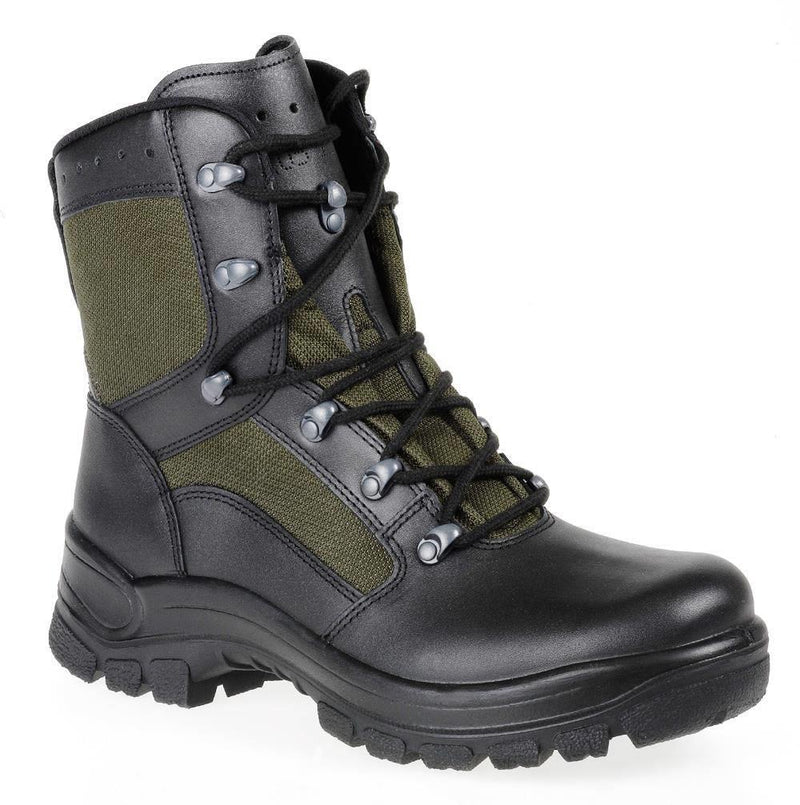 Stivali da combattimento militare generico tedesco in pelle tessili calzature da campo tattico nuovo