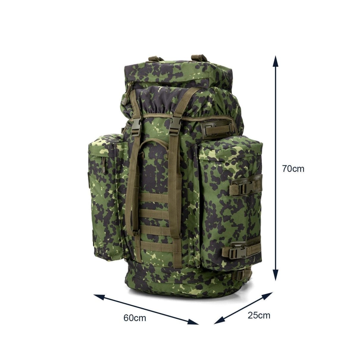 A.Blochl BW Mountain escursionismo Daypack m84 camo Grande zaino da campeggio da campeggio nuovo