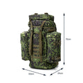 A.Blochl BW Mountain escursionismo Daypack m84 camo Grande zaino da campeggio da campeggio nuovo