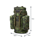 A.Blochl BW Mountain escursionismo Daypack m84 camo Grande zaino da campeggio da campeggio nuovo