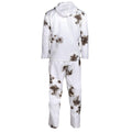 A.Blochl Giacca in stile esercito tedesco Snow camo camo reversibile strato uniforme esterno nuovo