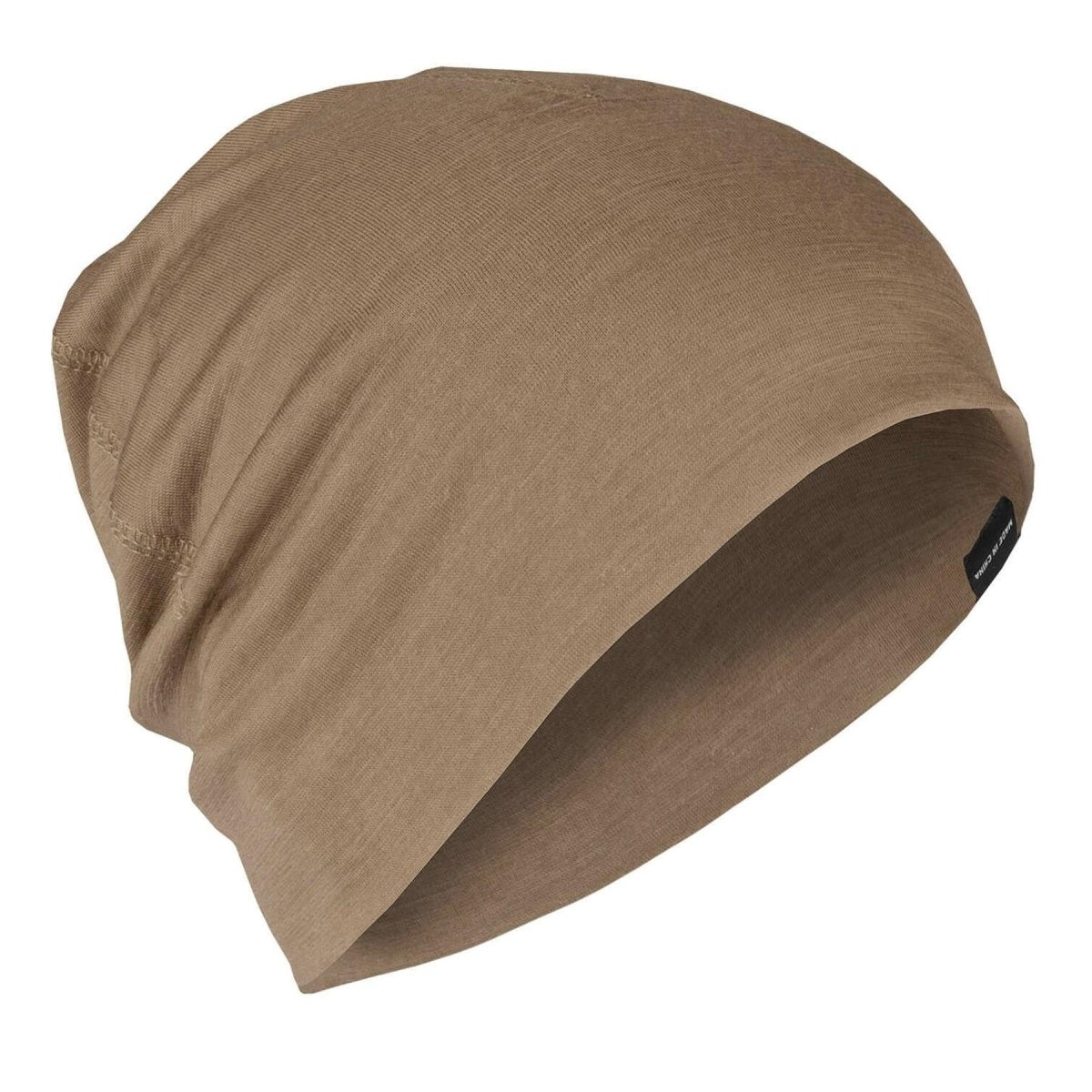 A.Blochl Merino Wool Beanie Sports Outdoor Teste per orologio traspirante Coyote