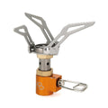 A.Blochl CAMPATIVO PORTATIVO CAMPING BURNER STURA DI TITANIO LEGGE PIEDABILE NUOVO