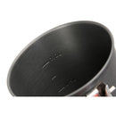 A.Blochl Sage saucepan and dishes set lightweight fast heating aluminum gray NEW - GoMilitar