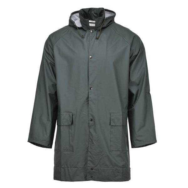 Giacca piovosa dell'esercito belga Belga Waterproof Weather Wet Lightweight Olive Nuovo