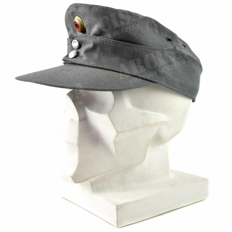 Cappello di montagna dell'esercito tedesco originale Gebirgsjäger Cappello militare grigio