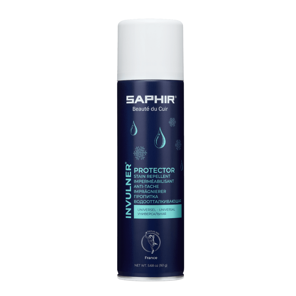 Saphir Invulner Spray impermeabilizzante Pelle scamosciata Nubuck Tessile 250ml
