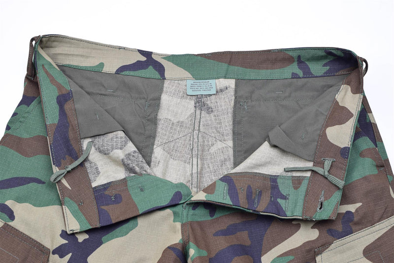MIL-TEC Brand USA USA MILITALE WOODLAND CAMO RIPSTOP SOLDATI BDU BDU