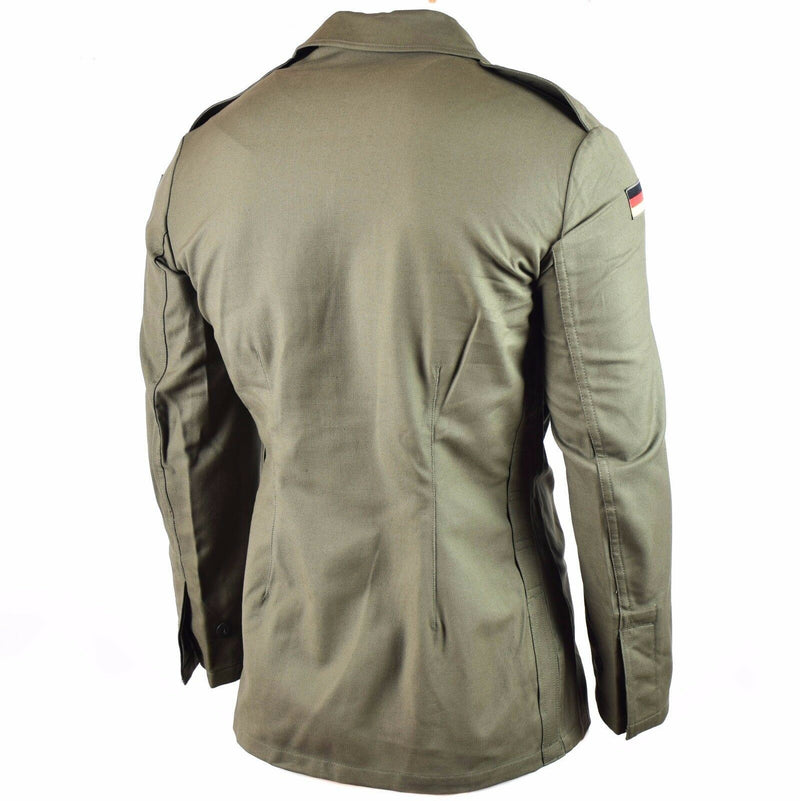 Giacca moleskin dell'esercito tedesco originale. Giacca Drab Olive Vintage BW Army Field