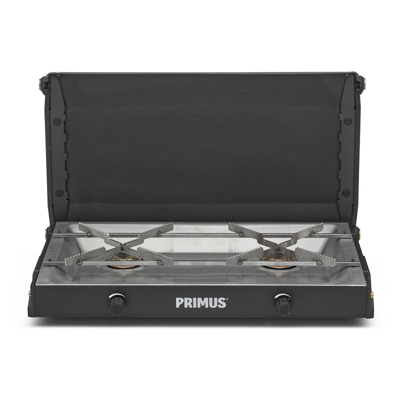 Penus Kinjia Camping Stove Dual Burner Pocchezze da cucina esterna portatili neri
