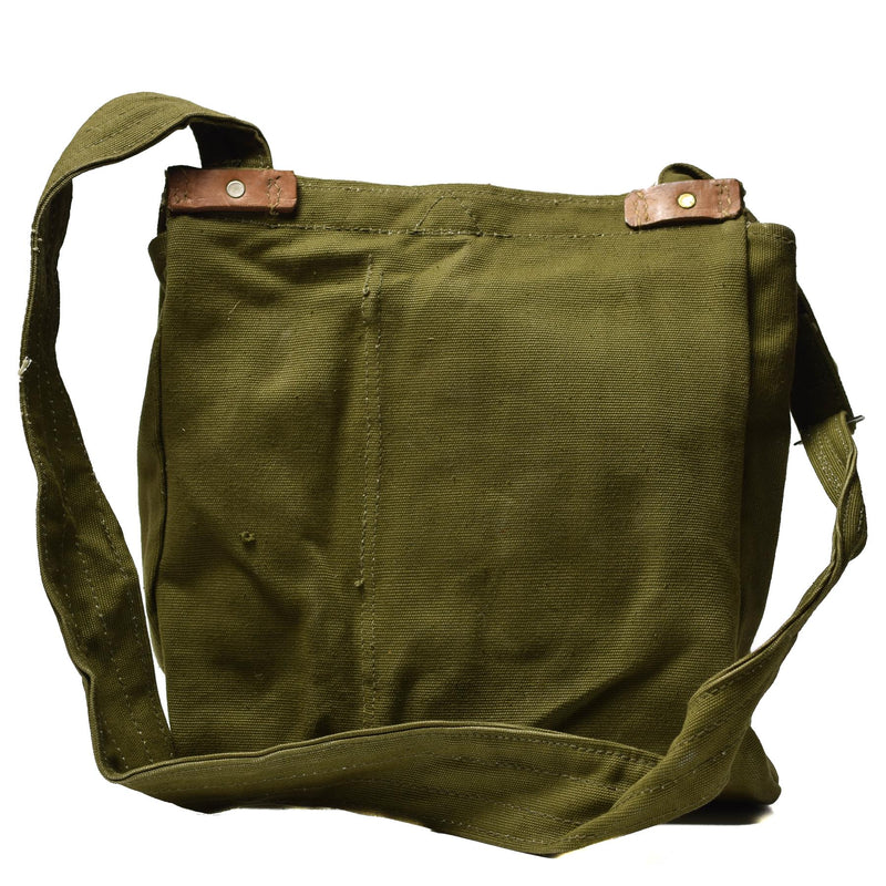 Esercito rumeno originale che trasporta la borsa militare in eccesso della spalla verde spalla
