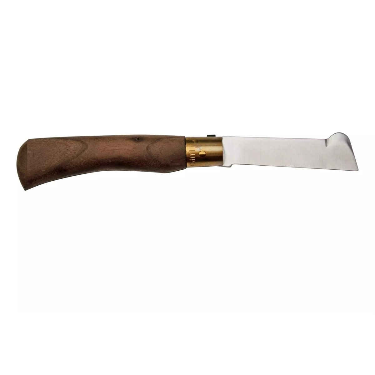 Coltello da innesto Chiudibile Antonini Old Bear 7,5cm in Acciaio Inox Manico in Noce