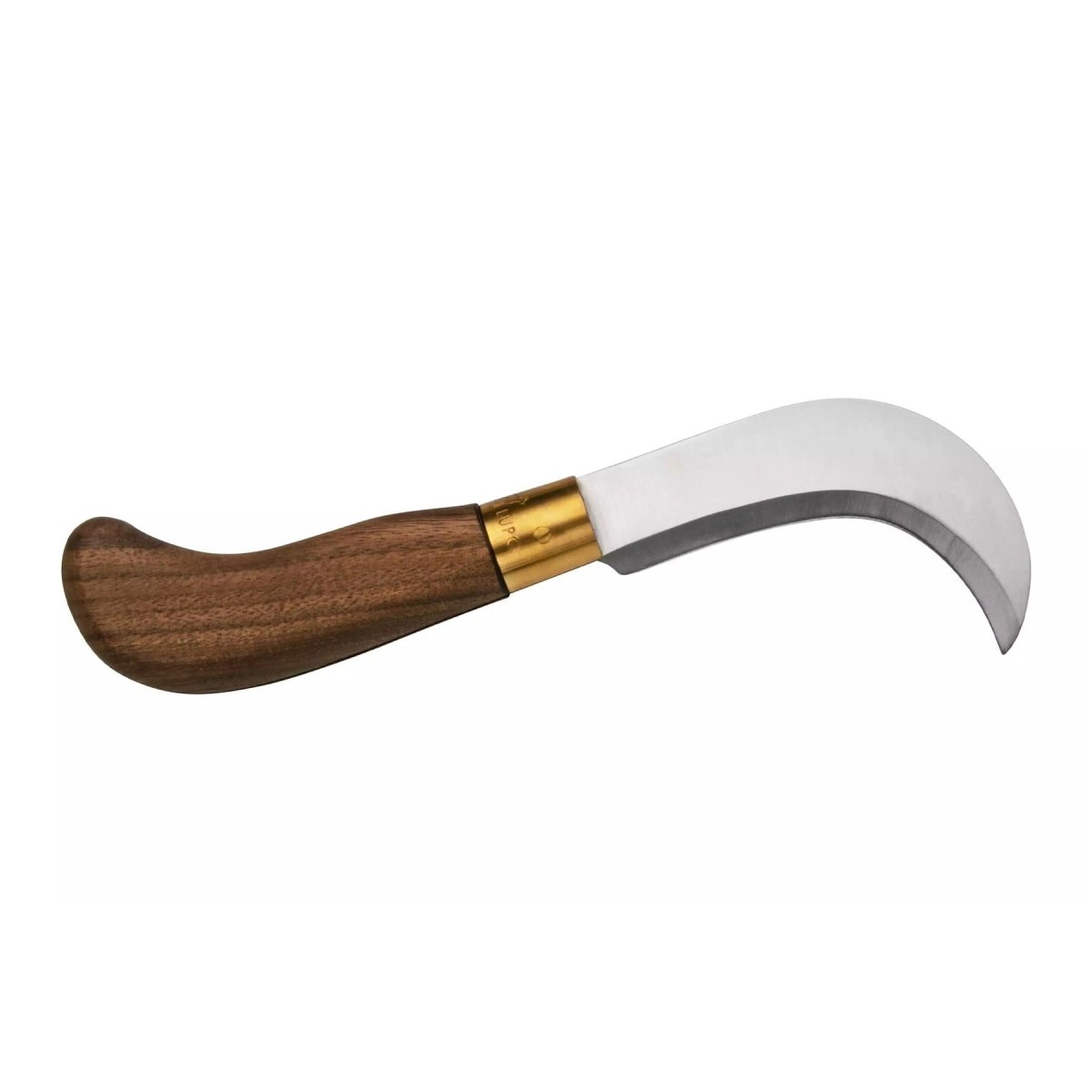 Coltello da Potatura Chiudibile Antonini Old Bear 9,5 cm in Acciaio Inox Manico in Noce