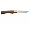Coltello Tascabile Antonini Old Bear Lama 10cm Carbonio C67 Manico in Legno di Noce