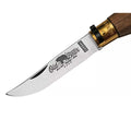 Coltello Tascabile Antonini Old Bear Lama 10cm Carbonio C67 Manico in Legno di Noce