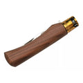 Coltello Tascabile Antonini Old Bear Lama in Acciaio Inox da 10 cm Manico in Legno di Noce