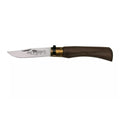 Coltello Tascabile Antonini Old Bear Lama in Acciaio Inox da 7 cm Manico in Legno di Noce