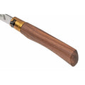 Coltello Tascabile Antonini Old Bear Lama 8cm Carbonio C67 Manico in Legno di Noce