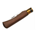 Coltello Tascabile Antonini Old Bear Lama in Acciaio Inox da 8 cm Manico in Legno di Noce