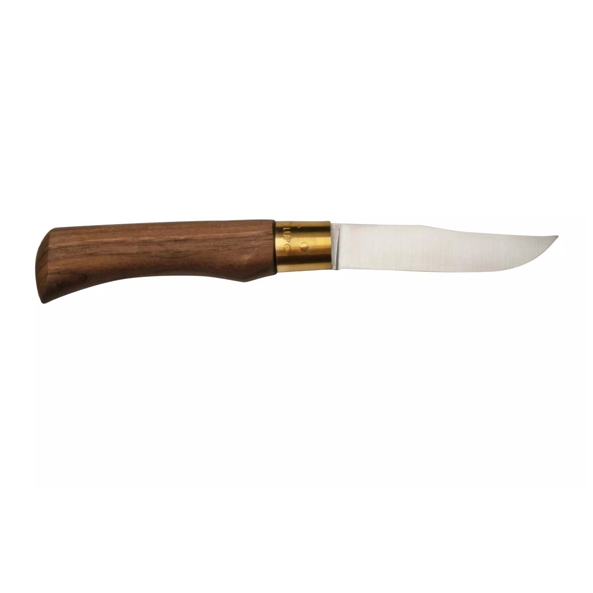 Coltello Tascabile Antonini Old Bear Lama in Acciaio Inox da 9 cm Manico in Legno di Noce