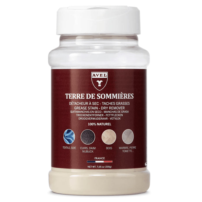 Avel Terre de Sommières Natural Grease Stain Remover 200g Clay Powder - GoMilitar
