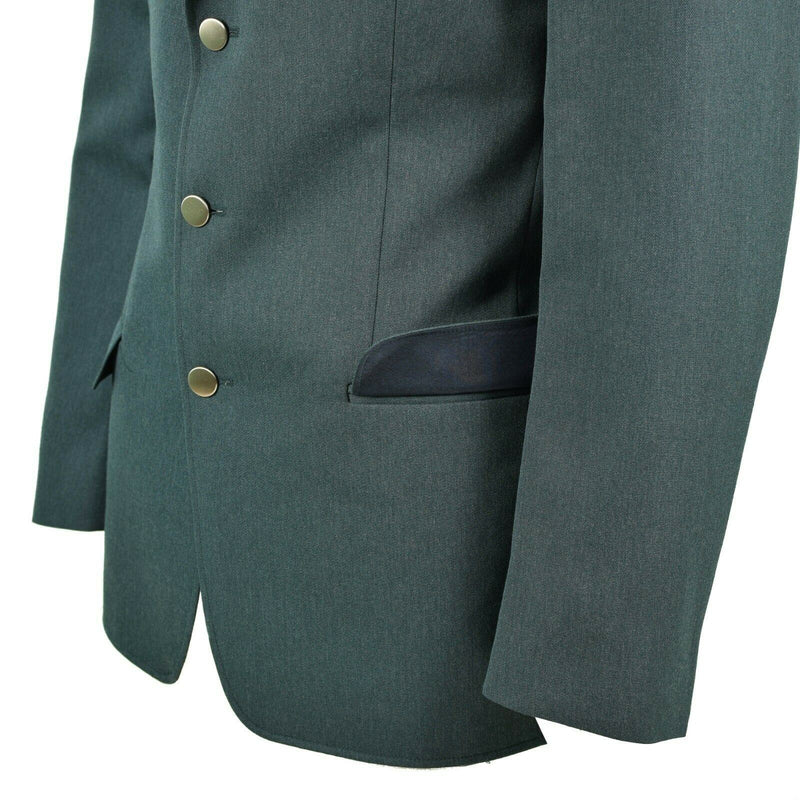 Giacca abito di polizia tedesco originale Verde uniforme formale militare nuovo