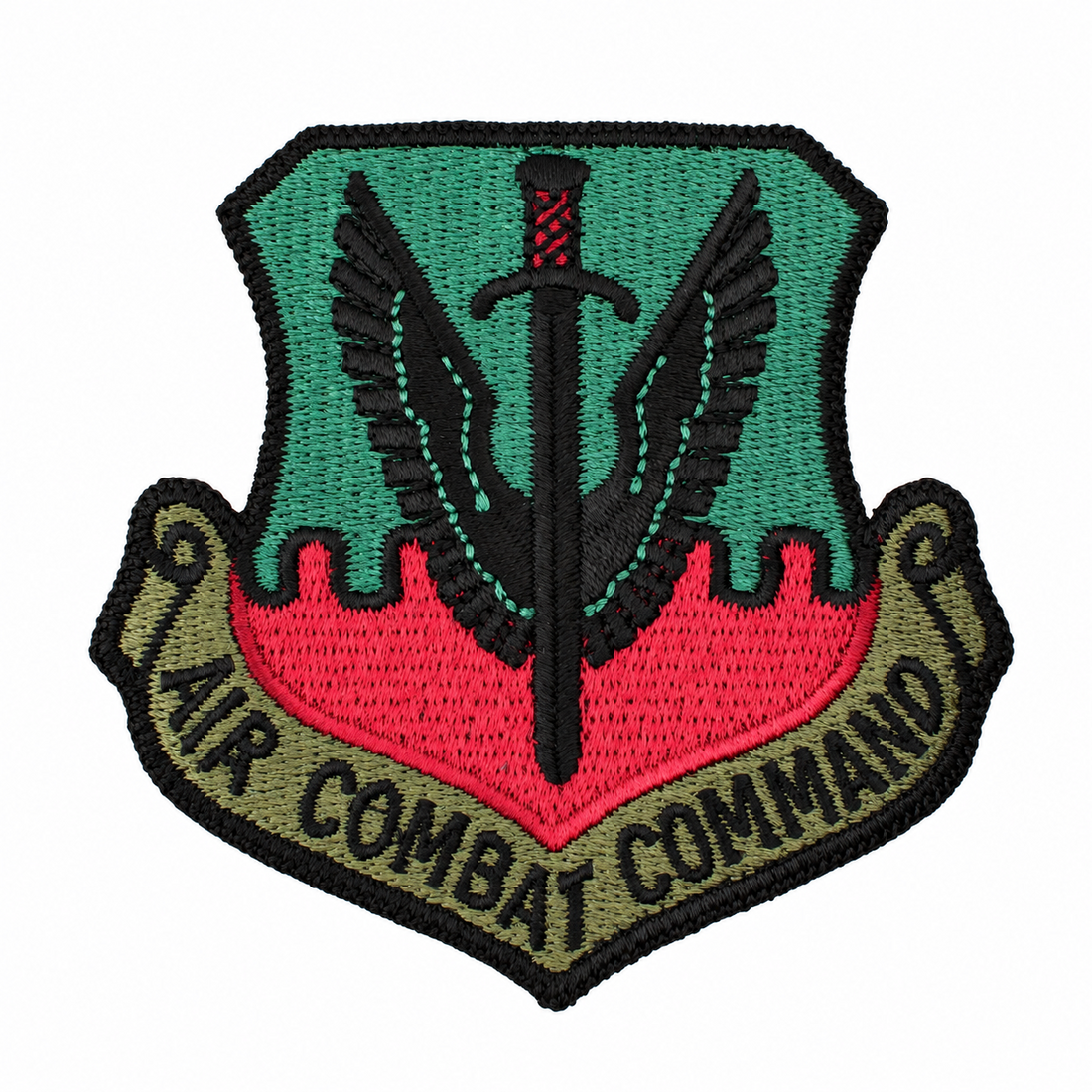 Patch di comando di combattimento aereo ACC originale dell'aeronautica americana USAF eccedenza militare