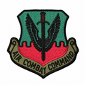 Patch di comando di combattimento aereo ACC originale dell'aeronautica americana USAF eccedenza militare