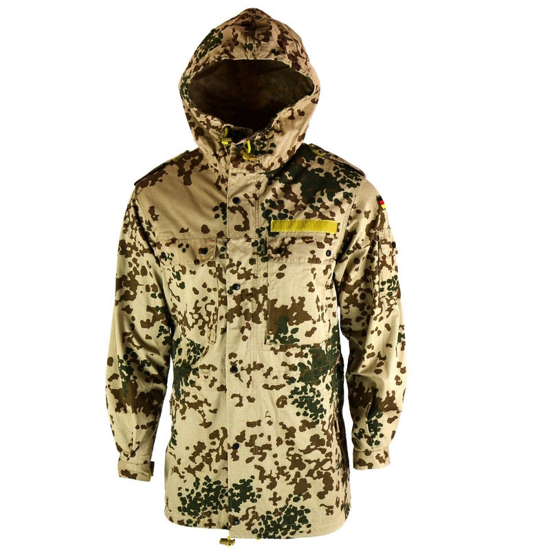 Guida giacca tedesca dell'esercito tedesco Parka Ermy Exercy Desert Combat Desert Tropic