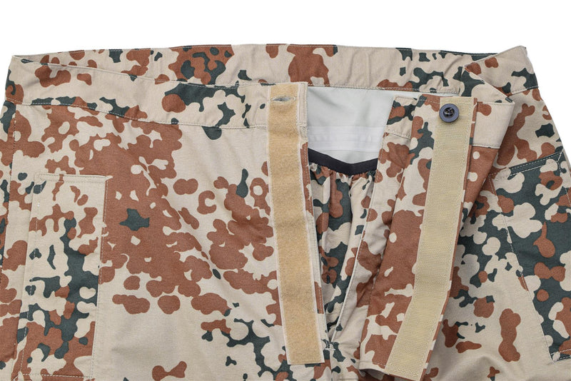 Original Danish Army M84 Desert Camo Impianti impermeabili pantaloni da campo Nuovi
