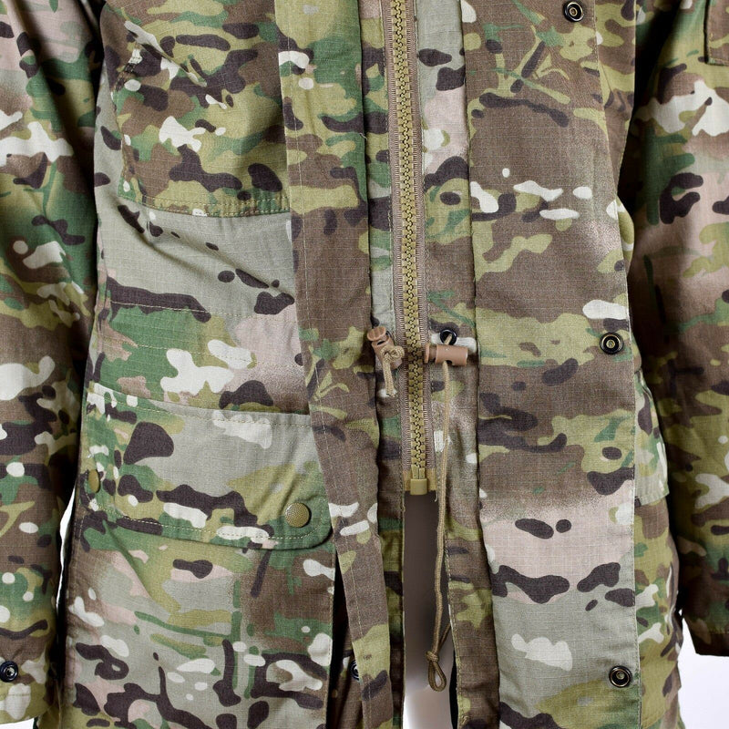 Original Dutch Army Field RIP Stop giacca Multitarn M65 Military Parka Liner Nuovo