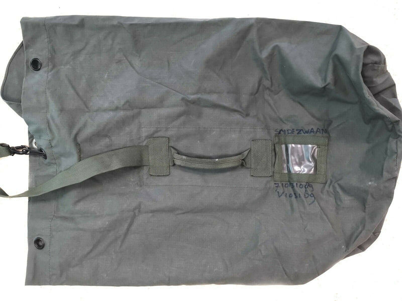 BASSO DUFFEL MILITARIO OLUNCH OLINE CHE 100LITERS RIPSTOP CANVAS KIT OLIVE