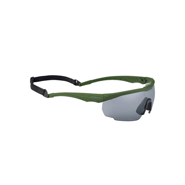 Swiss Eye Safety Liaters Anti-Fog UV Protection Angolo regolabile Goggles Olive