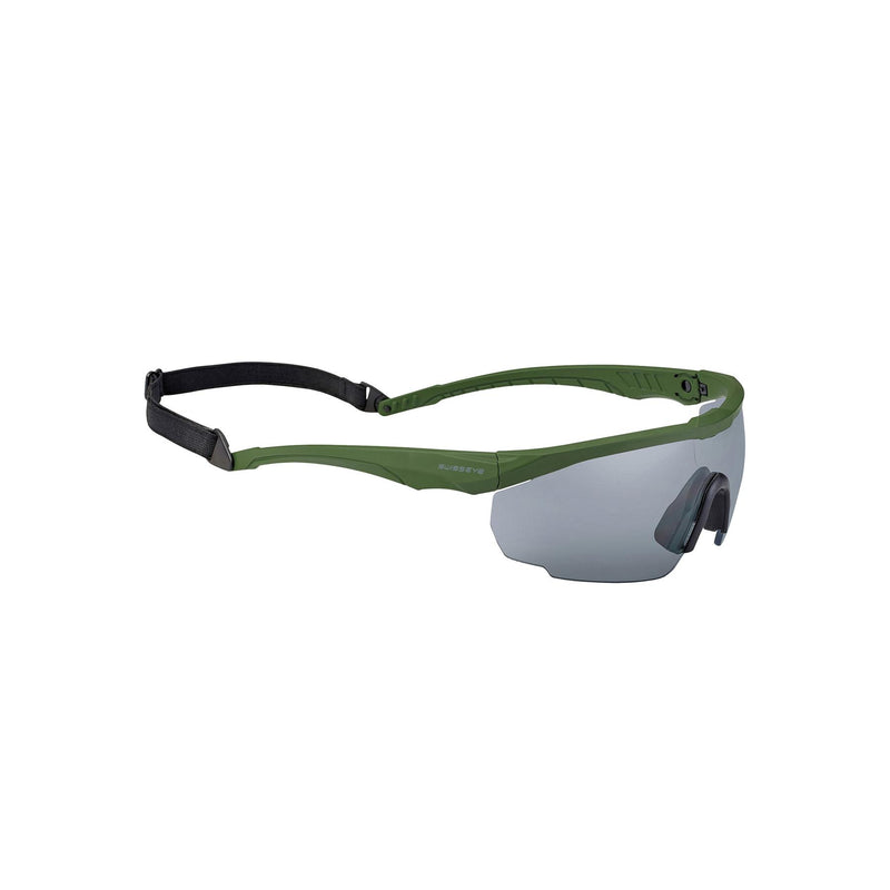 Swiss Eye Safety Liaters Anti-Fog UV Protection Angolo regolabile Goggles Olive