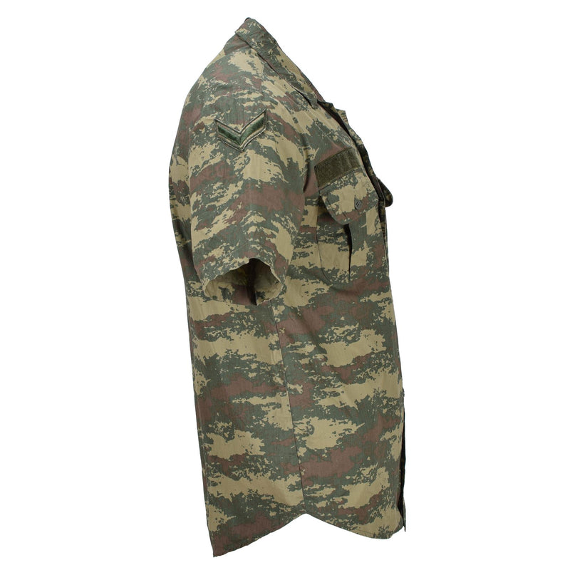Camicie da campo dell'esercito turco originali durevoli RIPSTOP CAMO SHORTICA TATTICALE