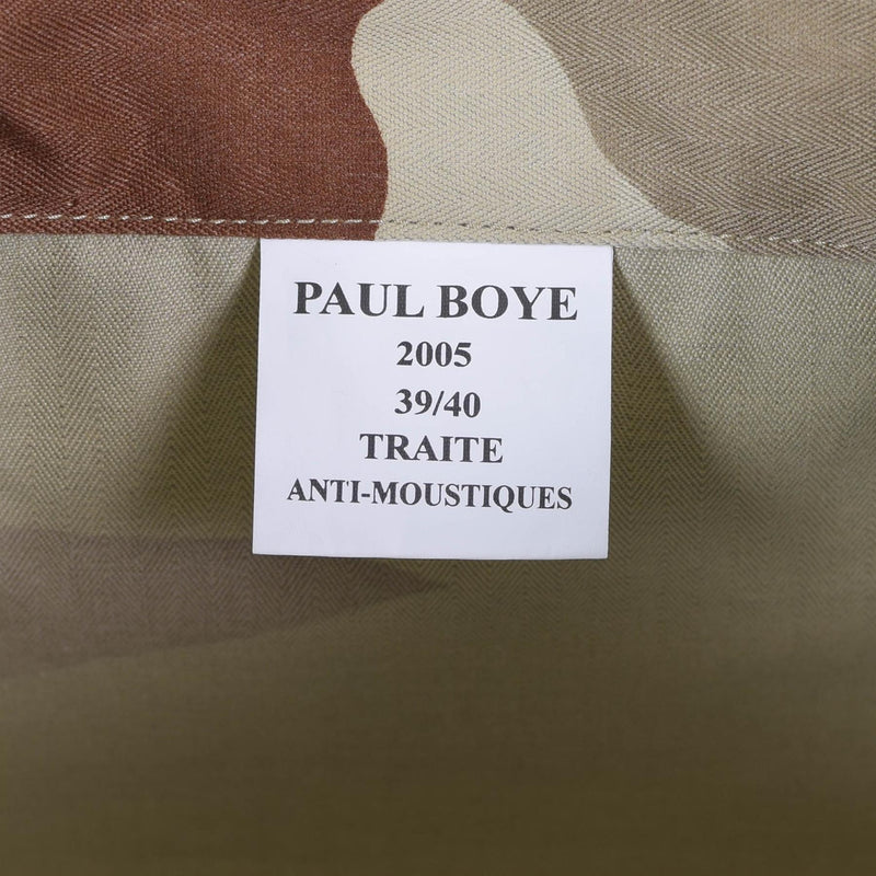 Autentico esercito francese f2 camicia deserto camo camo a maniche corte in surplus di surplus nuovo